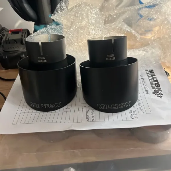 Milltek GT-90 Exhaust tips MK8 fiesta st