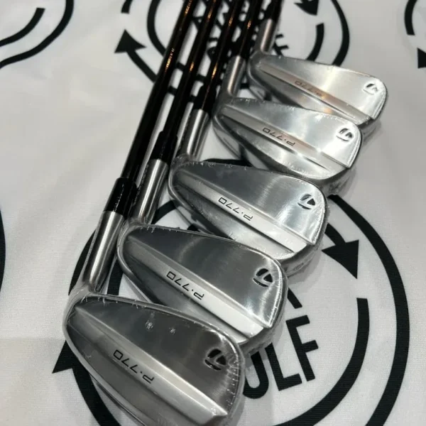 TAYLORMADE P770 (2024) IRONS / 6 - PW / RH / Stiff Flex / KBS Black Shafts / NEW