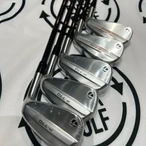 TAYLORMADE P770 (2024) IRONS / 6 - PW / RH / Stiff Flex / KBS Black Shafts / NEW