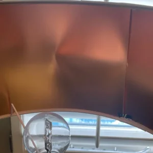 Stunning Set of Heathfield & Co Gold Leaf Metal Lamp - Image 8