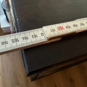 IKEA Markör large sideboard, with drawers & doors solid wood walnut colour, good condition - Image 8