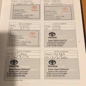 Toyota Previa T3 2.4 Petrol LPG Converted Auto 7 Seater Full Toyota Service History ULEZ Compliant - Image 7