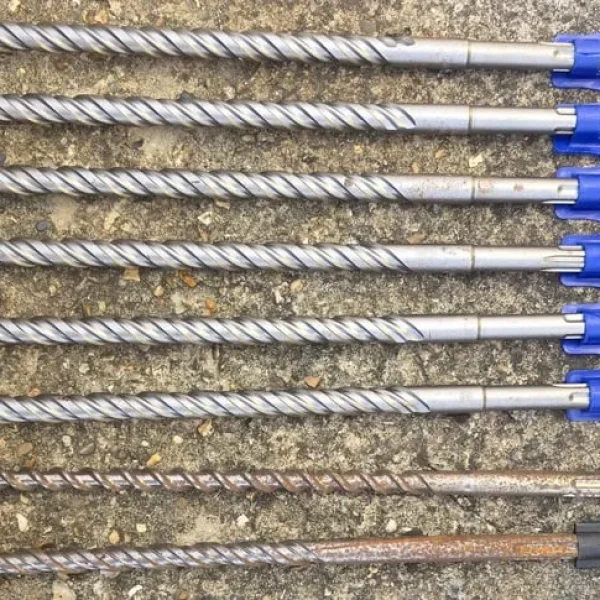 SDS MAX drill bits as seen in the pictures. Read details please.