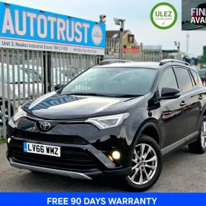 2016 Toyota RAV4 2.0 V-matic Excel TSS 5dr CVT ESTATE Petrol Automatic