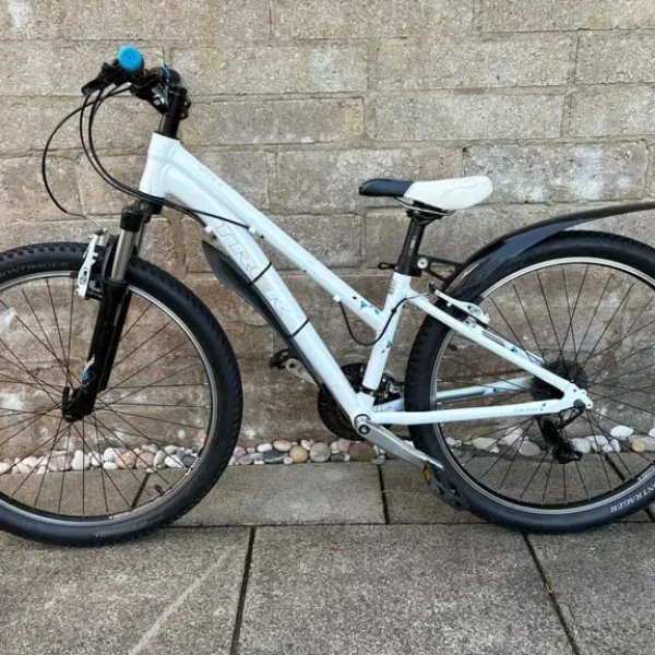 Skye S Crystal White Trek Bike