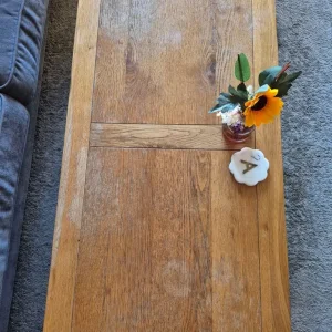 Solid oak coffee table - Image 3