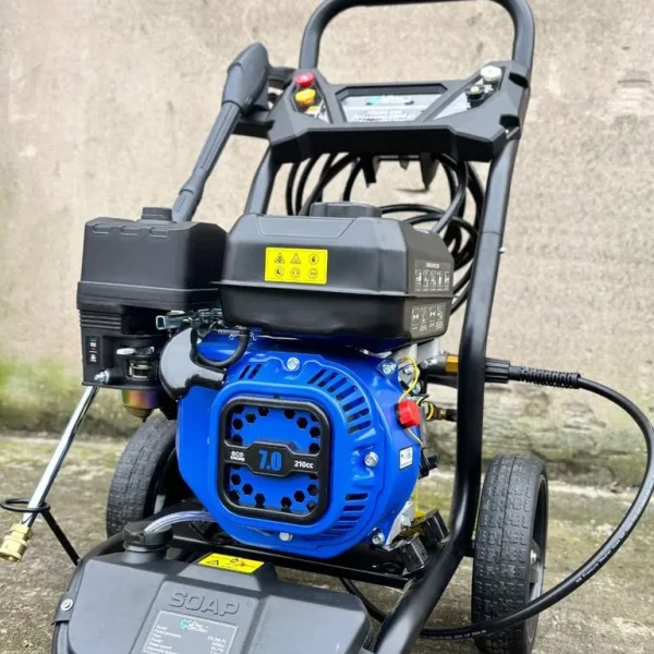 Petrol Pressure Washer – 2900 PSI / 200 Bar, 7HP OHV Engine
