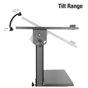 Laptop workstation table desk - Image 5