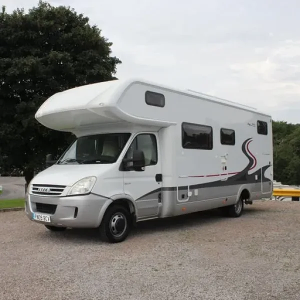 2009 "09" Plate Hobby Sphinx 770 Luxury 6 Berth Motorhome With 4 Travelling Belt