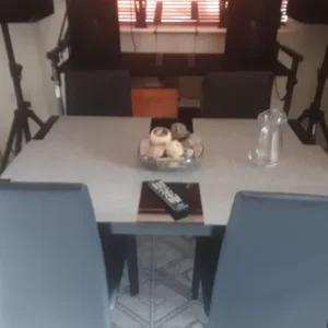 Dining table and chairs glass - Image 6