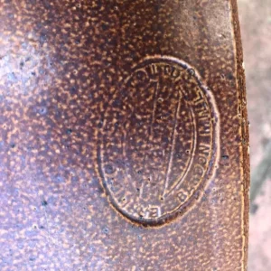 PAIR ERRINGTON REAY salt glazed strawberry/herb pots. See description - Image 4