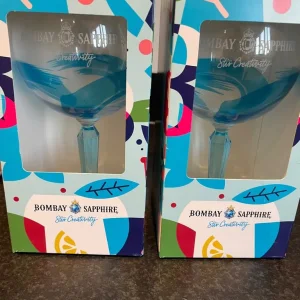 Bombay Sapphire Glass x 2