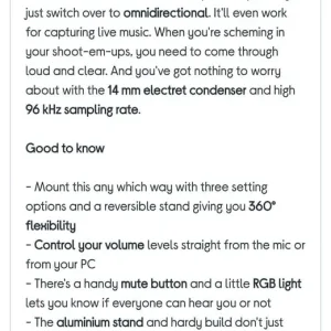 Streaming microphone & pop filter - Image 5