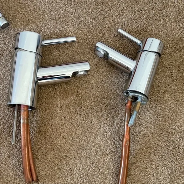 Bathroom taps