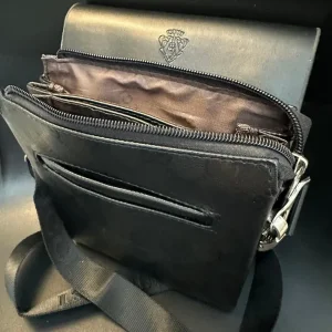 Gucci Leather Messenger Bag, Men's Bag-Brand new! - Image 3
