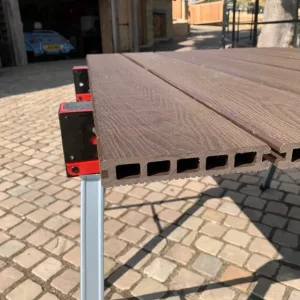 Decking boards. 12 No. Cladco polywood deck boards at 1200 mm long, with fixings. - Image 4