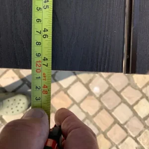 Decking boards. 12 No. Cladco polywood deck boards at 1200 mm long, with fixings. - Image 6