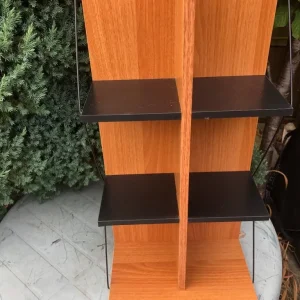 Light coloured wood cd. Dvd book stand - Image 2