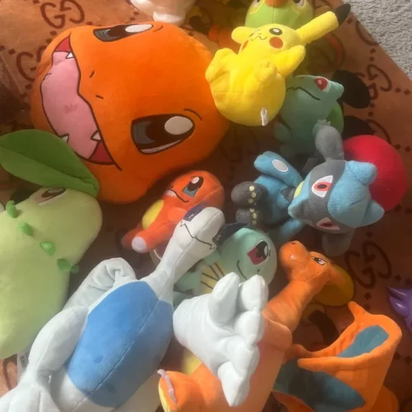 Pokémon Plushie Toys and Charizard cushion