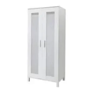 IKEA ANEBODA white bedroom wardrobe - Image 2