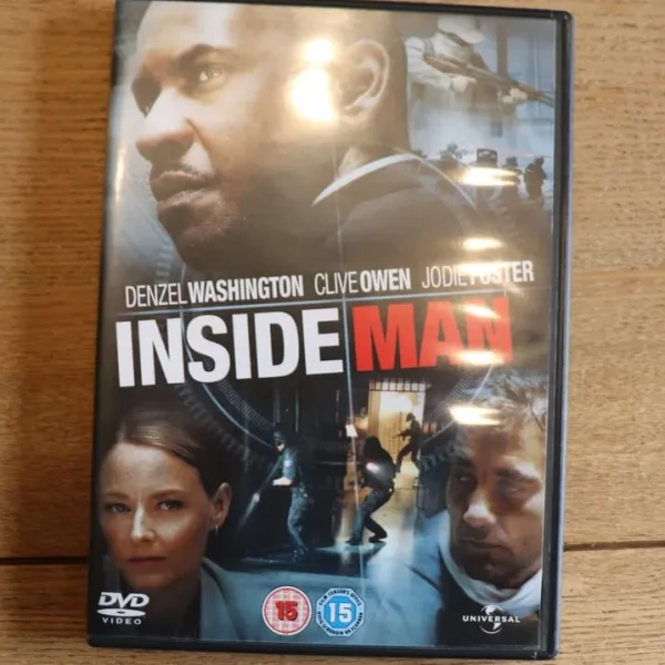 Inside Man DVD (Denzel Washington, Clive Owen, Jodie Foster)