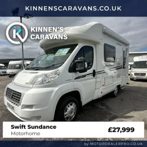 2010 Swift Sundance Motorhome MTPLM 3300KG