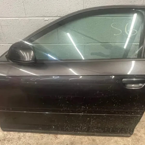 AUDI A3 2003-2013 BLACK FRONT PASSENGER SIDE DOOR WITH WING MIRROR
