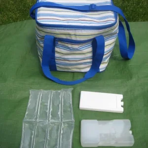 Lightweight Colourful Cooler Bag with 3 Cooler Packs : All 4 Items for £6.00 - Image 2
