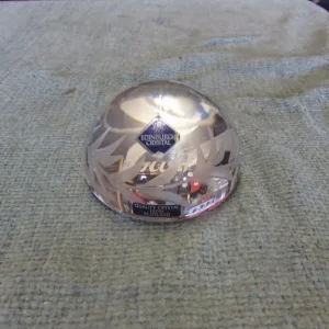 Edinburgh Crystal 'Bullet' Paperweight