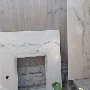 4 piece of marble, fierplace surrounding - Image 2