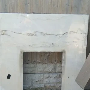 4 piece of marble, fierplace surrounding - Image 3