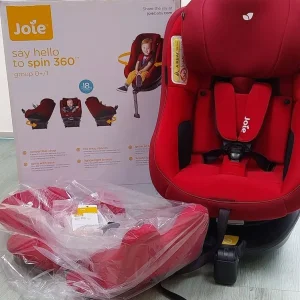 Joie Spin 360 Group 0+/1 isofix rotating infant/child car seat as new - Image 2