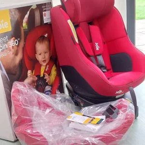 Joie Spin 360 Group 0+/1 isofix rotating infant/child car seat as new - Image 3