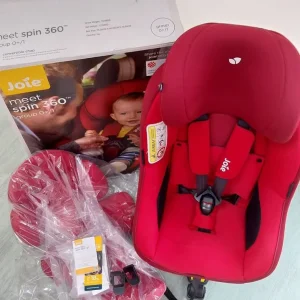 Joie Spin 360 Group 0+/1 isofix rotating infant/child car seat as new - Image 5