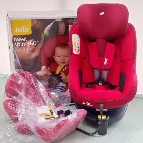Joie Spin 360 Group 0+/1 isofix rotating infant/child car seat as new