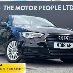 2018 Audi A3 1.5 TFSI SE Technik 5dr HATCHBACK PETROL Manual