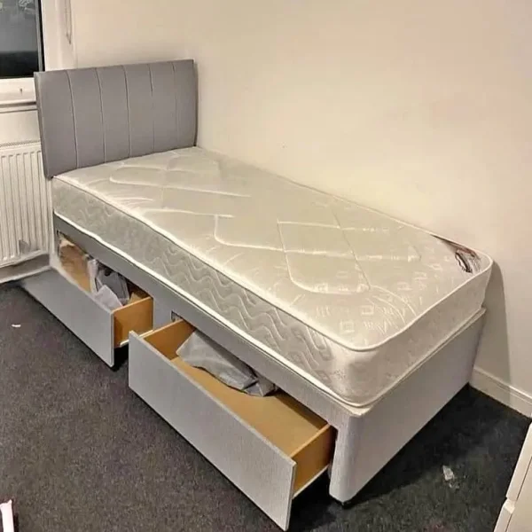 Limited Time Deal: Divan Single Bed with Mattress & Drawers – Order Now for Fast Delivery>>>>