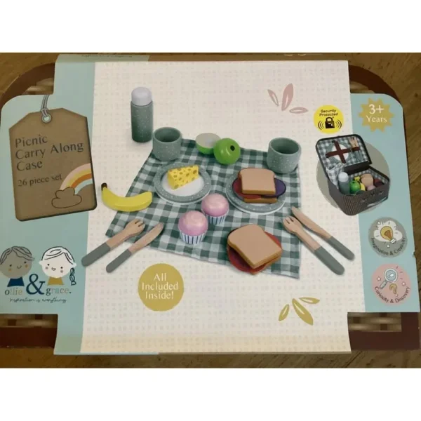 Ollie & Grace picnic hamper case. Brand new. Great play try..