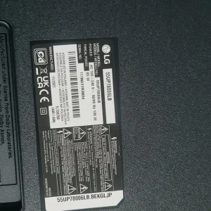 55" LG 55UP78006LB 4K Ultra HD HDR Smart LED TV 2021 - Image 8