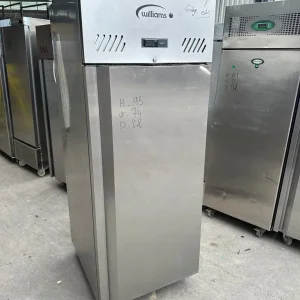 Commercial single door fridge stainless steel Williams