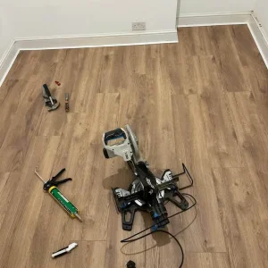 laminate vinyl herringbone flooring furniture assembly handyman paint and wallpaper - Image 5