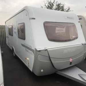 Hymer Nova 570 3 Berth Side Dinette Full Rear Bathroom - Image 2