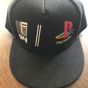 Official Sony Playstation 'Since 94' Snapback Baseball Cap & Player 1 T-Shirt - Image 2