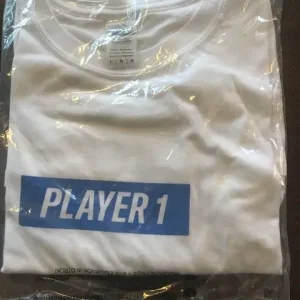 Official Sony Playstation 'Since 94' Snapback Baseball Cap & Player 1 T-Shirt - Image 7