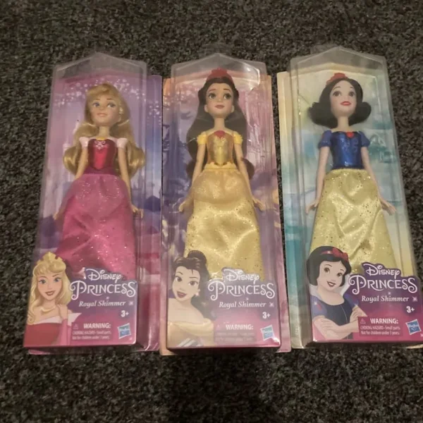 Disney dolls 3 brand new all unopened can deliver for a small charge