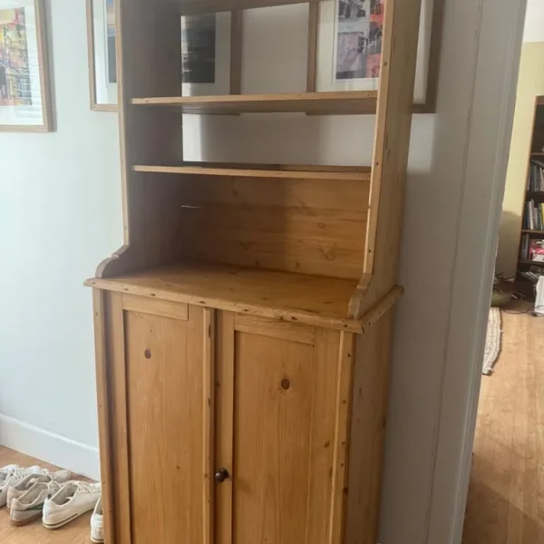 Antique pine French dresser