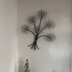 Black glass wall art - Image 6