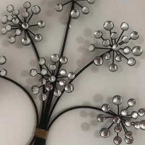 Black glass wall art - Image 7