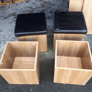 Table and 4 stools - Image 4