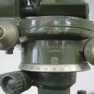 Rare Antique Theodolite by E.R.Watts & Son Ltd. O.S. / MOD Military 1946 #17168 - Image 4